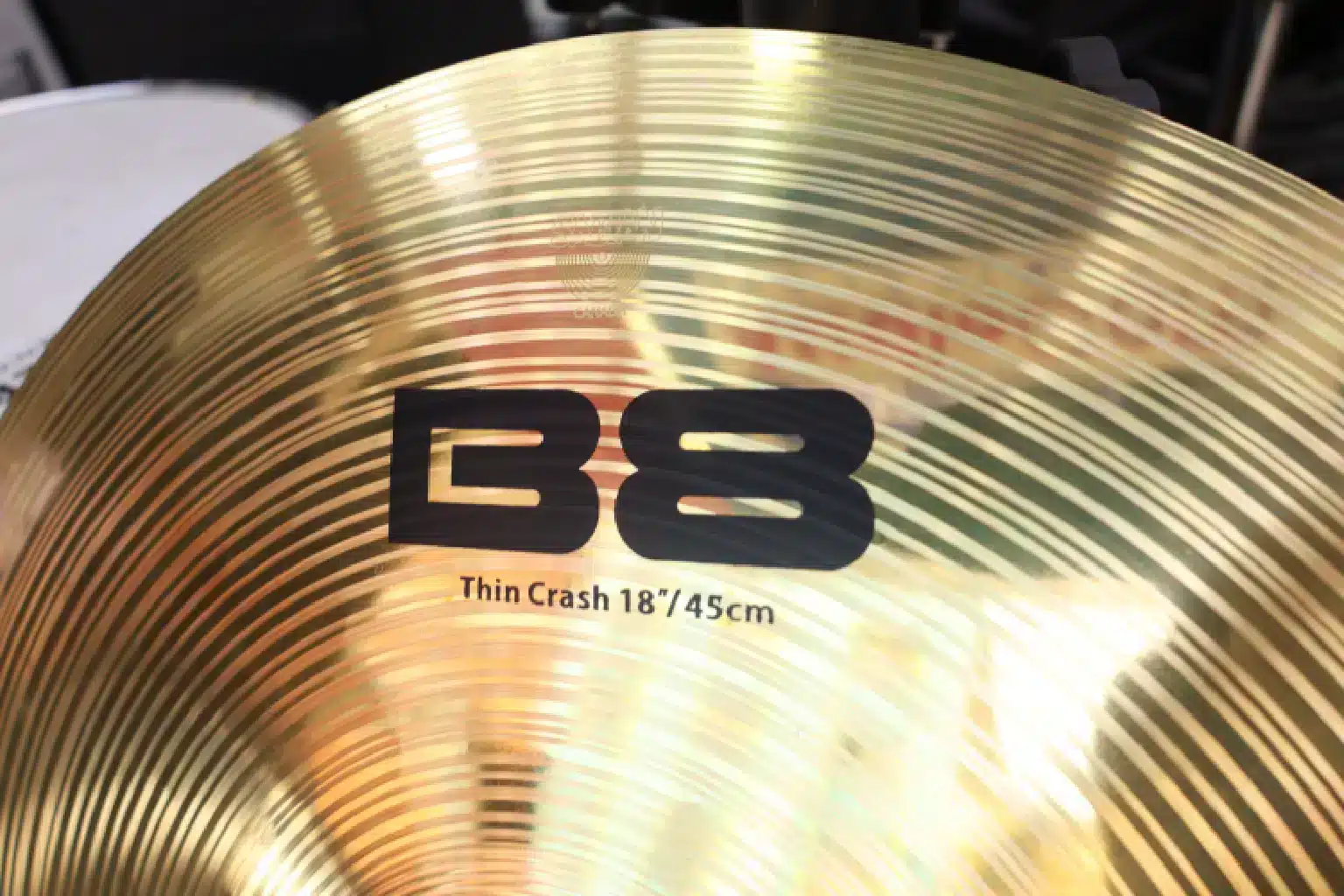 Sabian B8 18-Inch Cymbals 3 Sabian B8 18" performance