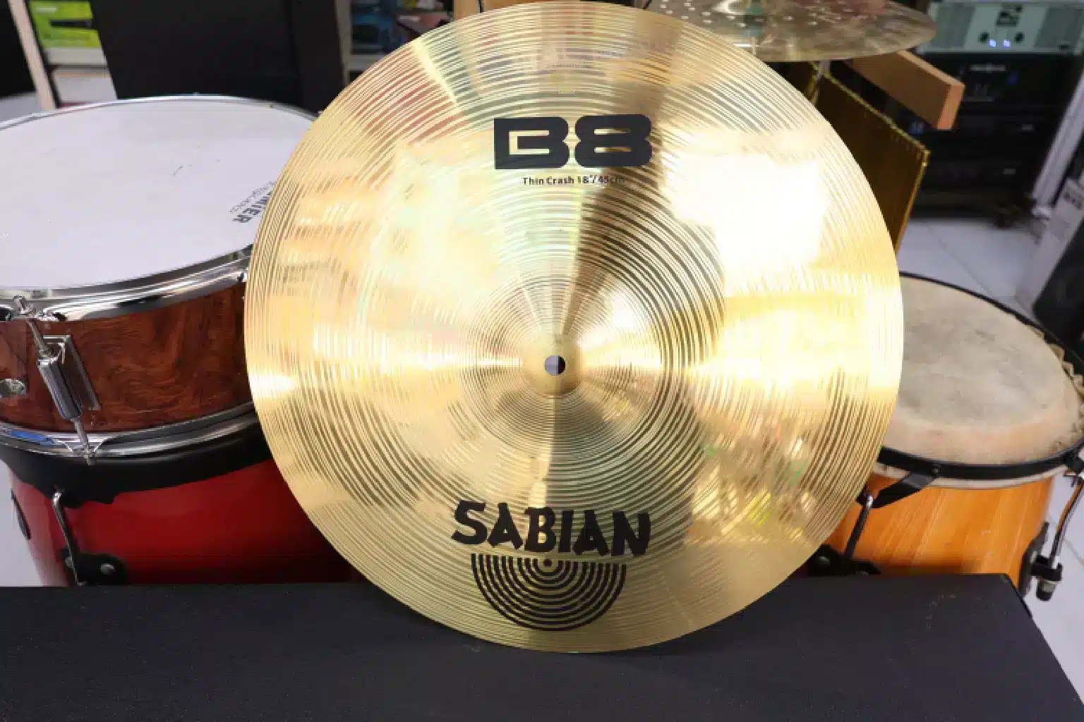 Sabian B8 18-Inch Cymbals 4 Sabian B8 18" pros and cons