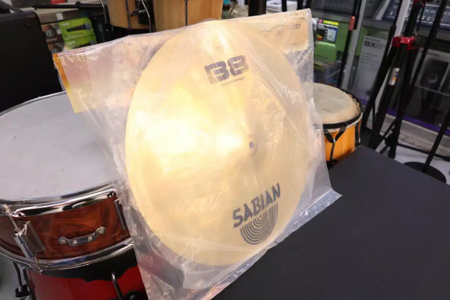 Sabian B8 18-Inch Cymbals 7 Sabian B8 18" cymbal set