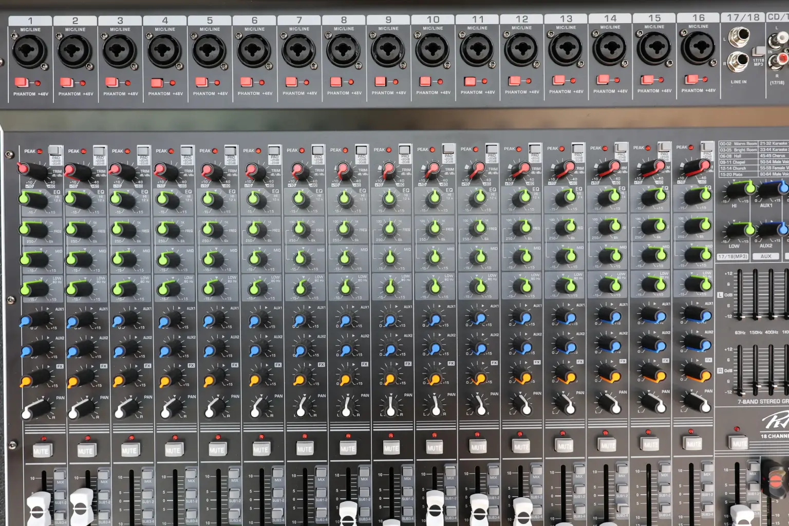 PEV Pro DP 18 16 Channel Professional Mixer 8 PevPro DP 18 shops in Kenya