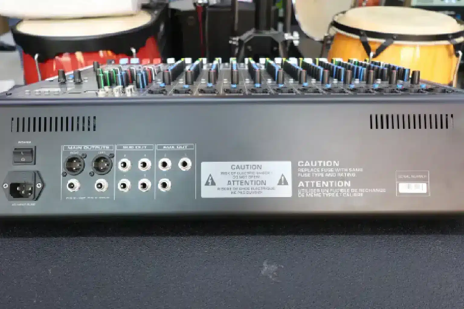 PEV Pro TFS 16 12-Channel Mixer 4 TFS 16 Professional Mixer