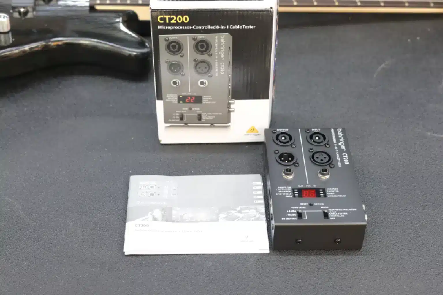 Behringer CT200 Cable Tester 2 Behringer CT200 for live performances