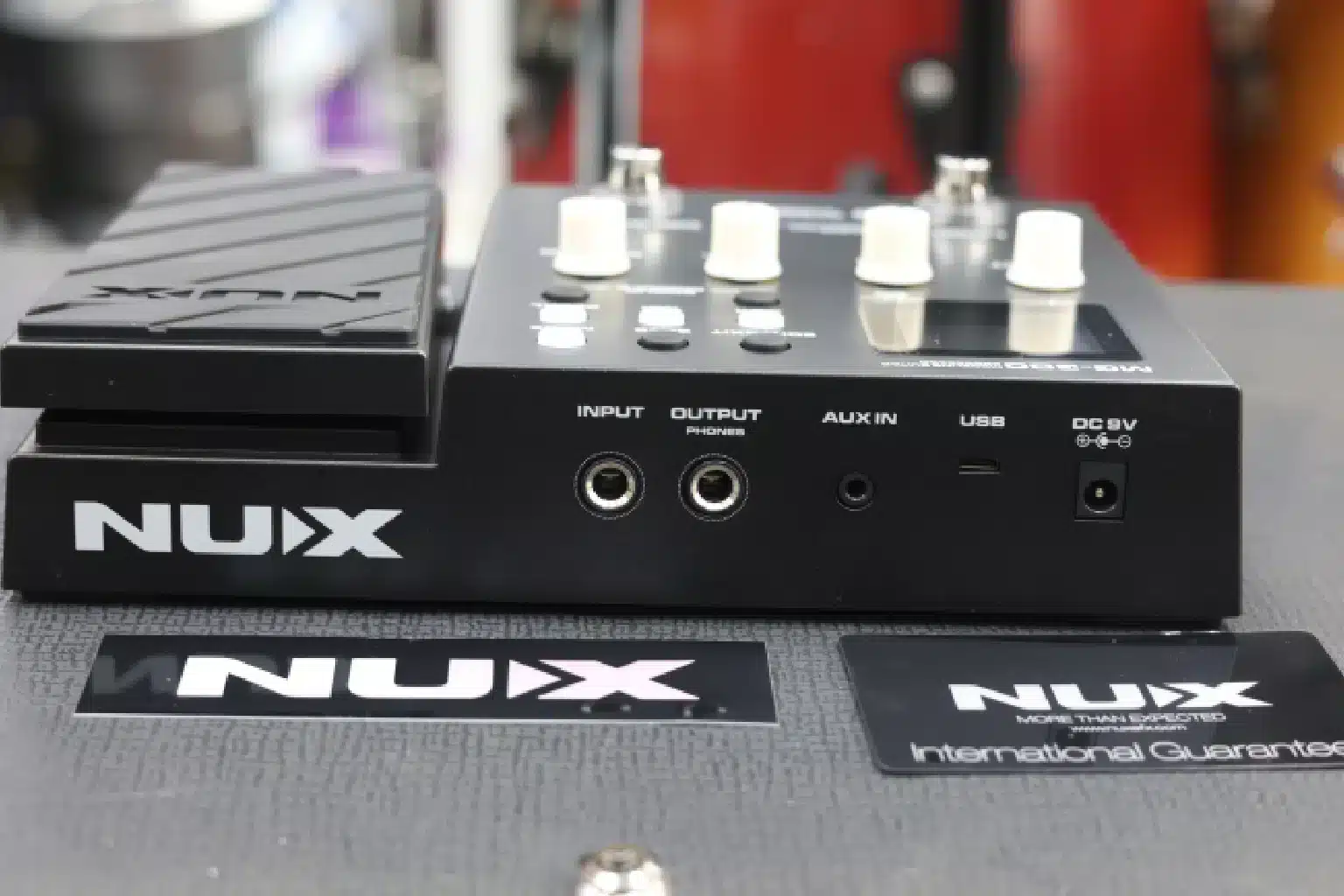 Nux MG-300 Guitar Multi-Effects Pedal 5 Nux MG-300 features,