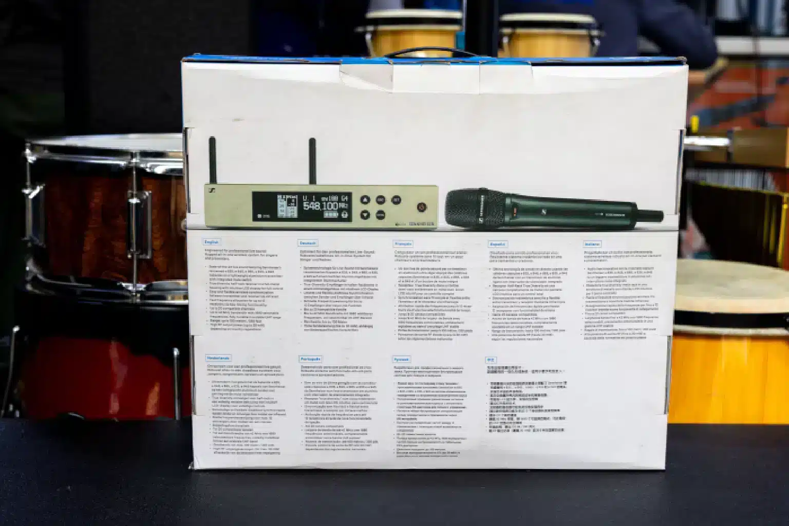 Sennheiser Evolution G4 Vocal Set EW 100 G935 2 professional-grade wireless microphone system