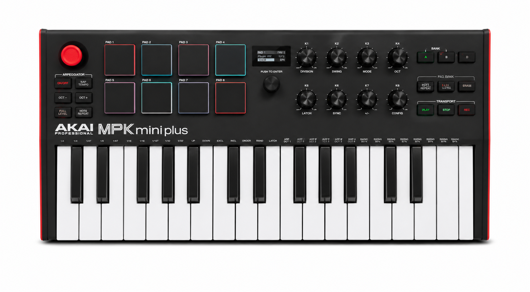 Akai Mini Plus music production keyboard