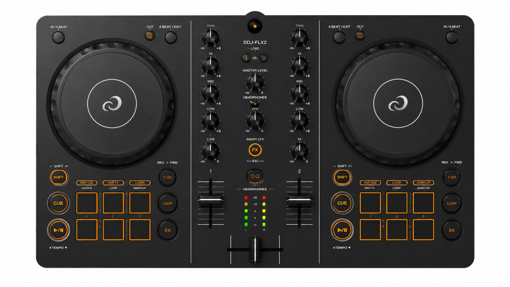 AlphaTheta DDJ-FLX2 DJ Controller Price In Kenya – Best Compact DJ Controller for Beginners 5 AlphaTheta DDJ-FLX2 DJ Controller Price In Kenya