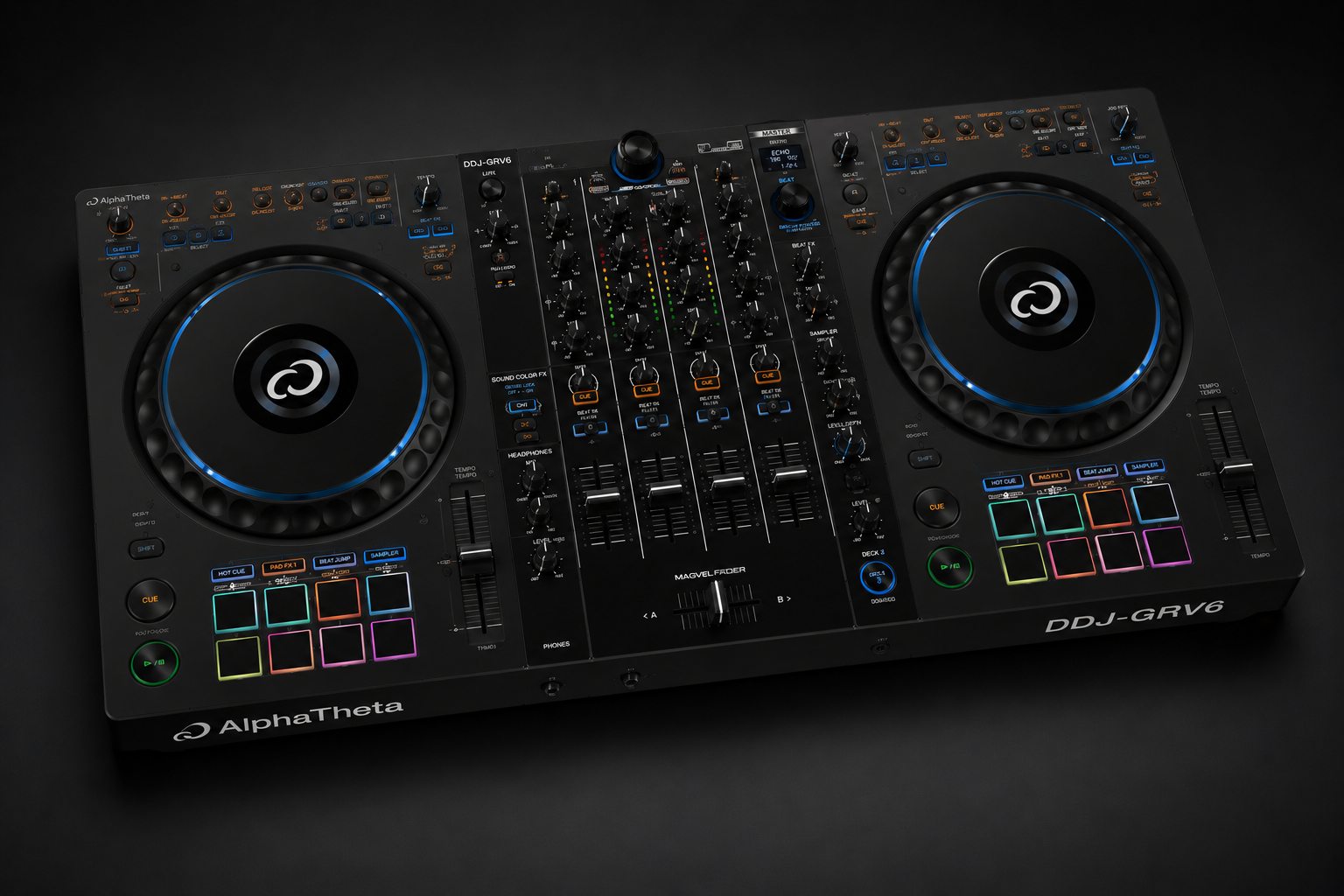 AlphaTheta DDJ-GRV6 DJ Controller Price In Kenya – A Creative 4-Channel Controller for Modern DJs 6 AlphaTheta DJ Controller Kenya