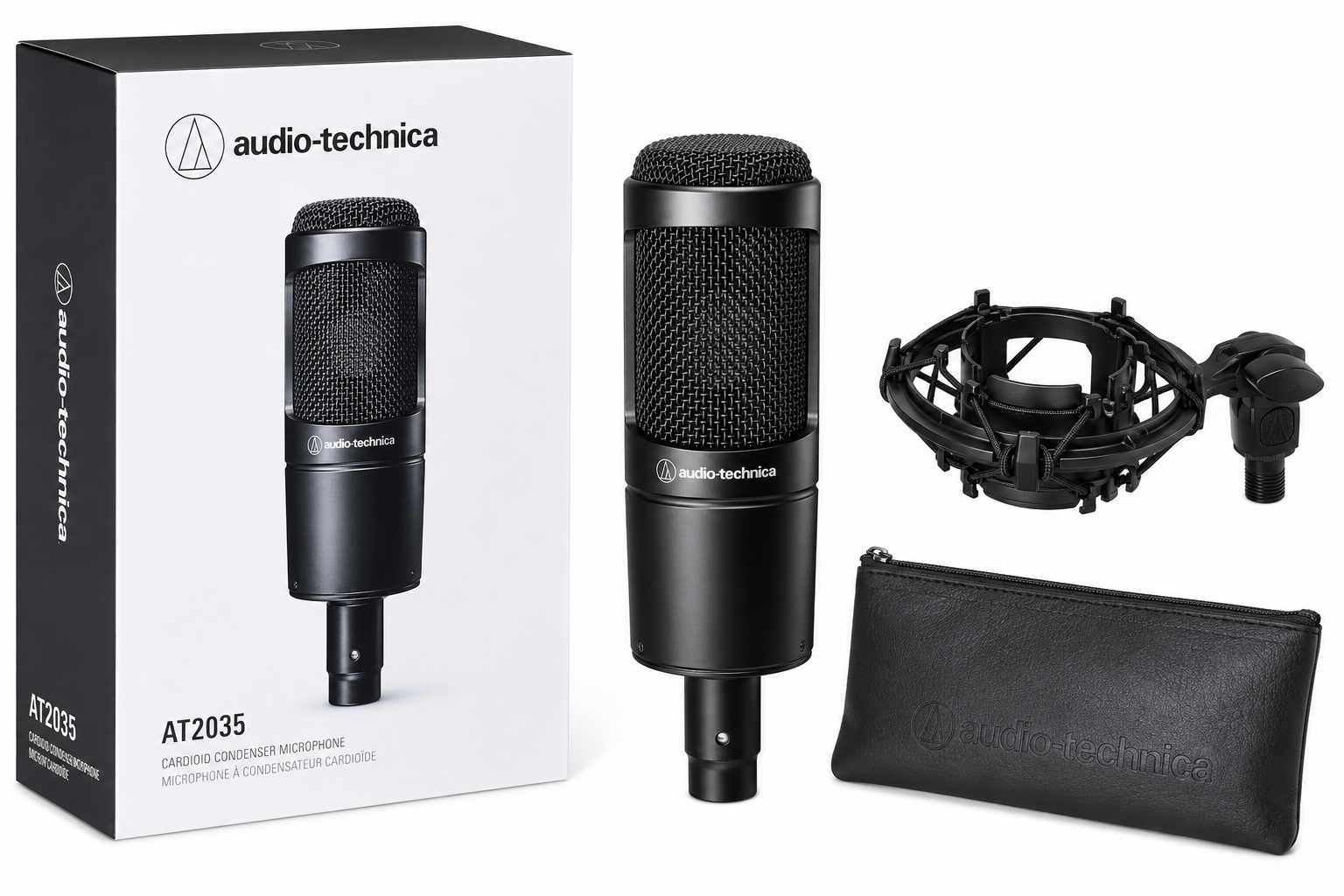 Audio Technica AT2035 Microphone Price In Kenya – Studio Condenser Mic for Vocals, Instruments and Podcasting 17 Audio Technica AT2035 for sale Kenya