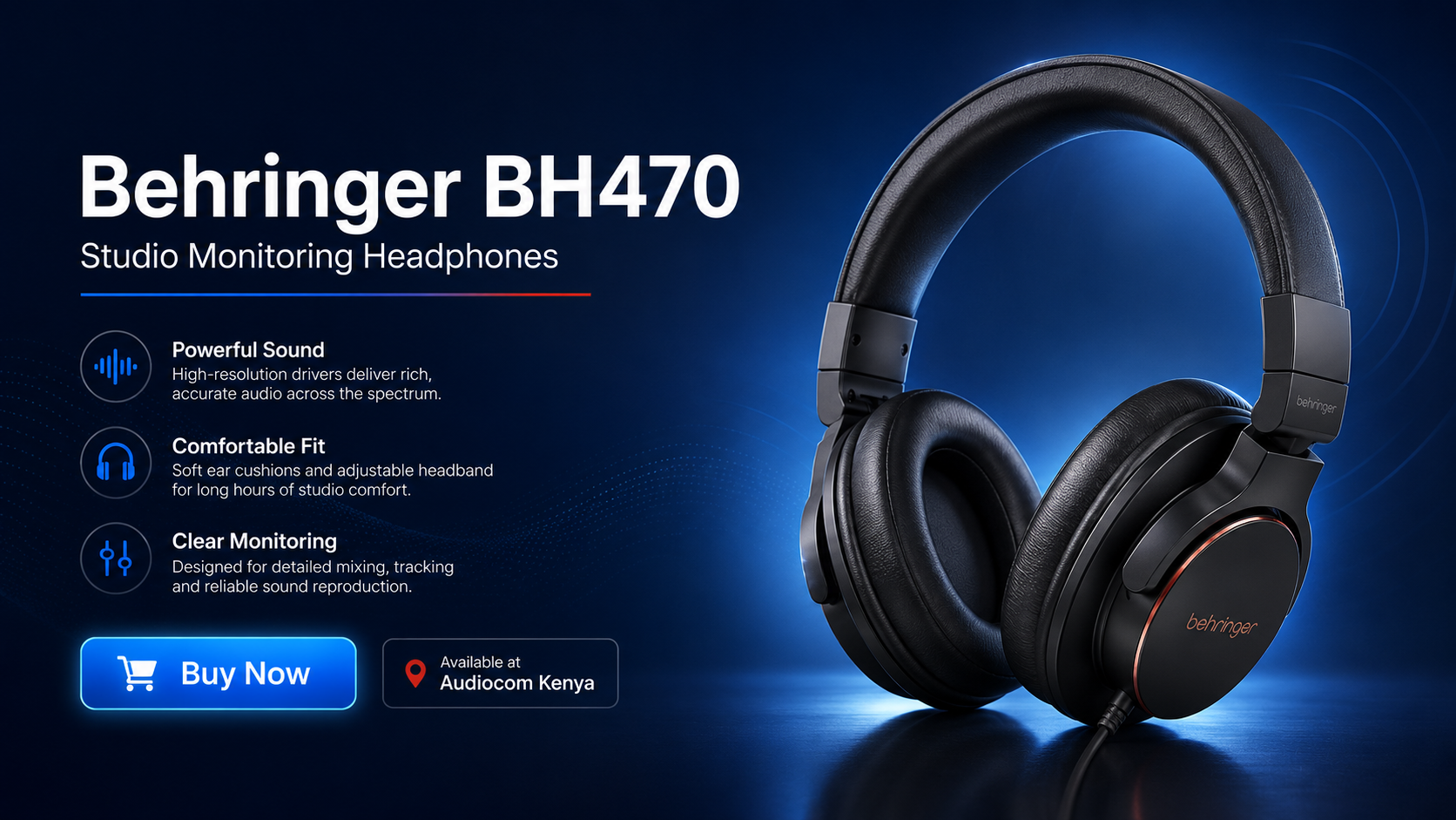 Buy Behringer BH470 for Reliable Studio Monitoring 5 Behringer BH470