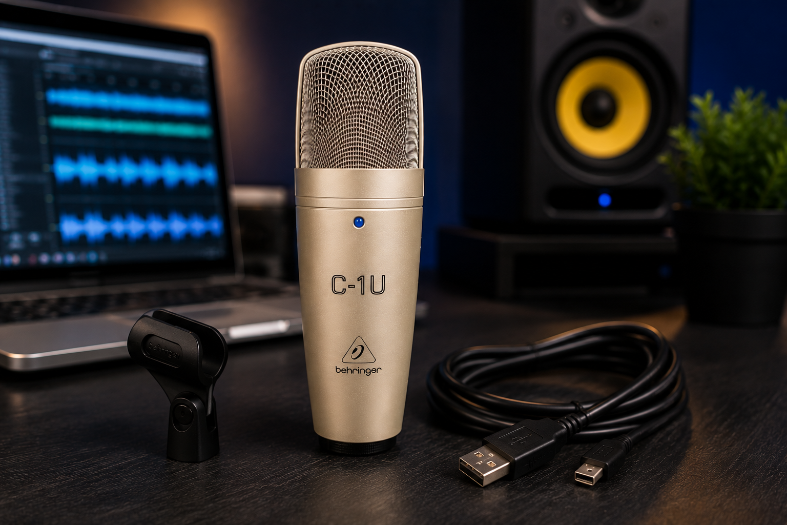 Behringer C-1U USB Microphone Guide for Podcasting and Voice Recording 7 Behringer C-1U Studio Microphone Kenya