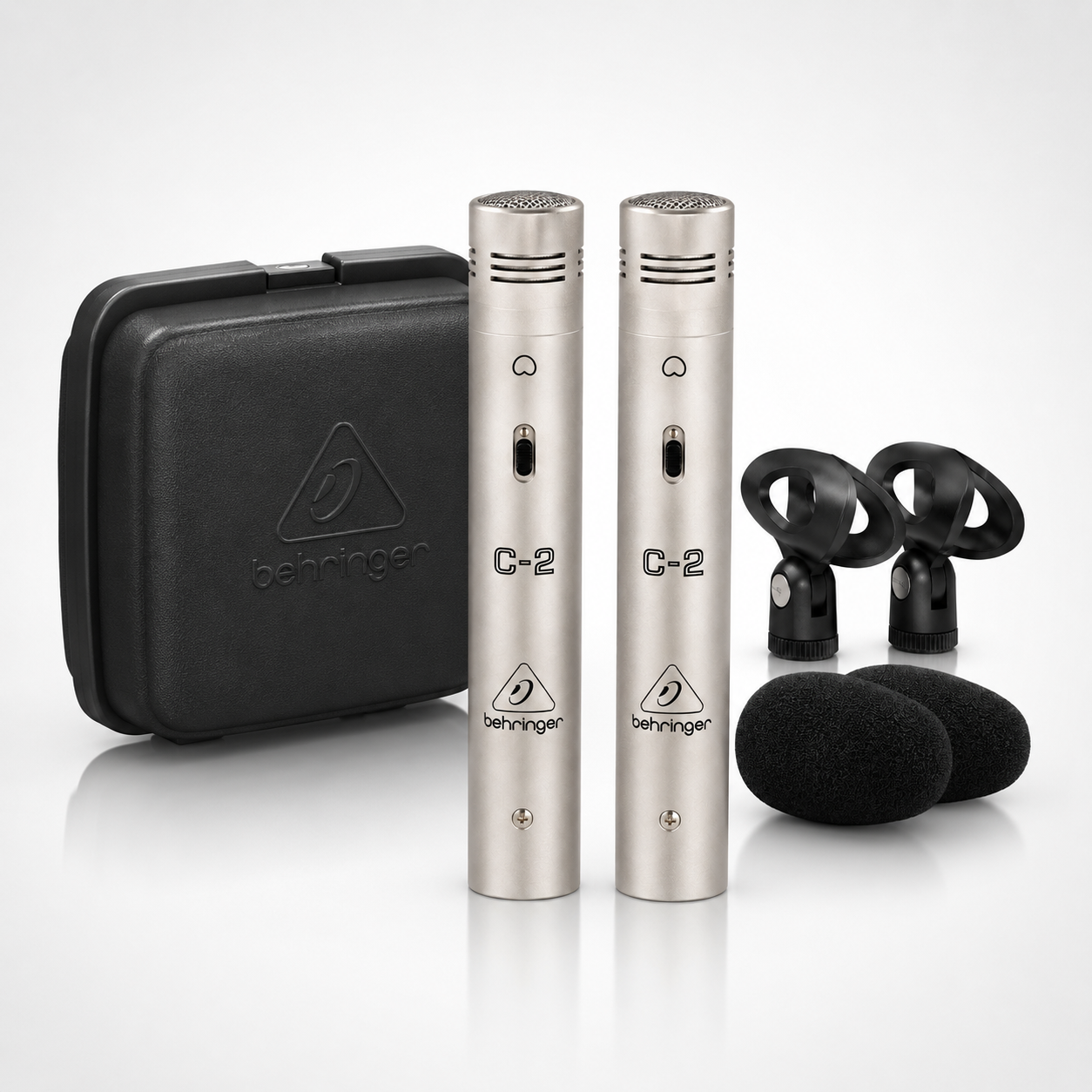 Behringer C-2 Microphones for Choirs, Instruments and Stereo Recording 10 Behringer C-2 studio microphones