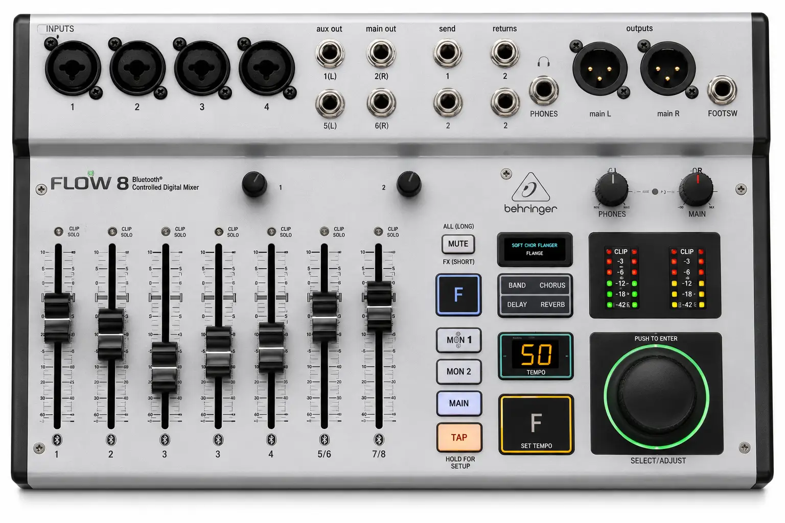 Behringer Flow 8 Mixer Review: Best Compact Digital Mixer for Podcasts, Churches and Streaming 6 Behringer Digital Mixer Kenya
