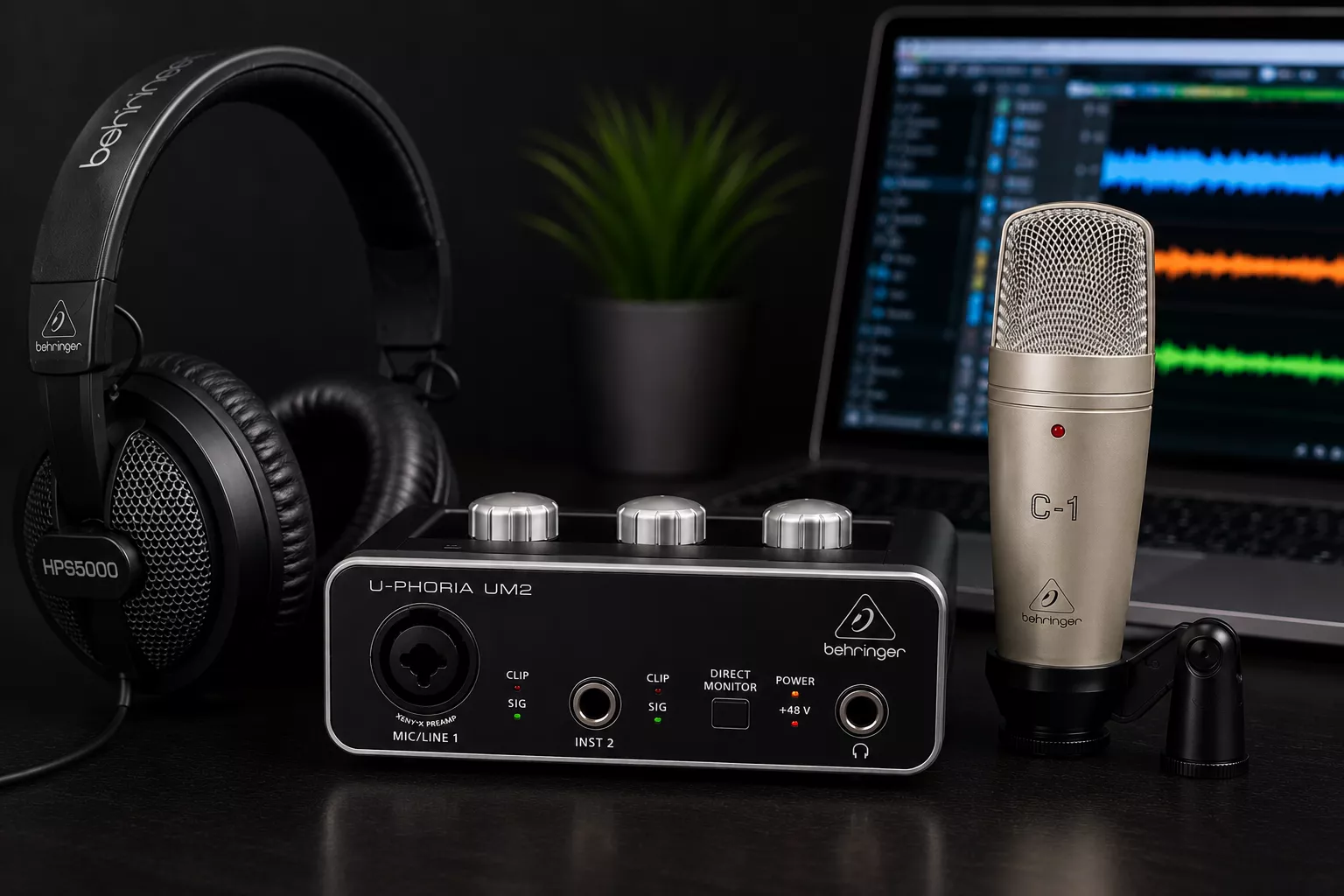 Behringer U-PHORIA Studio Price In Kenya: Best Recording Bundle for Home Studios 8 Behringer U-PHORIA Studio price in Kenya