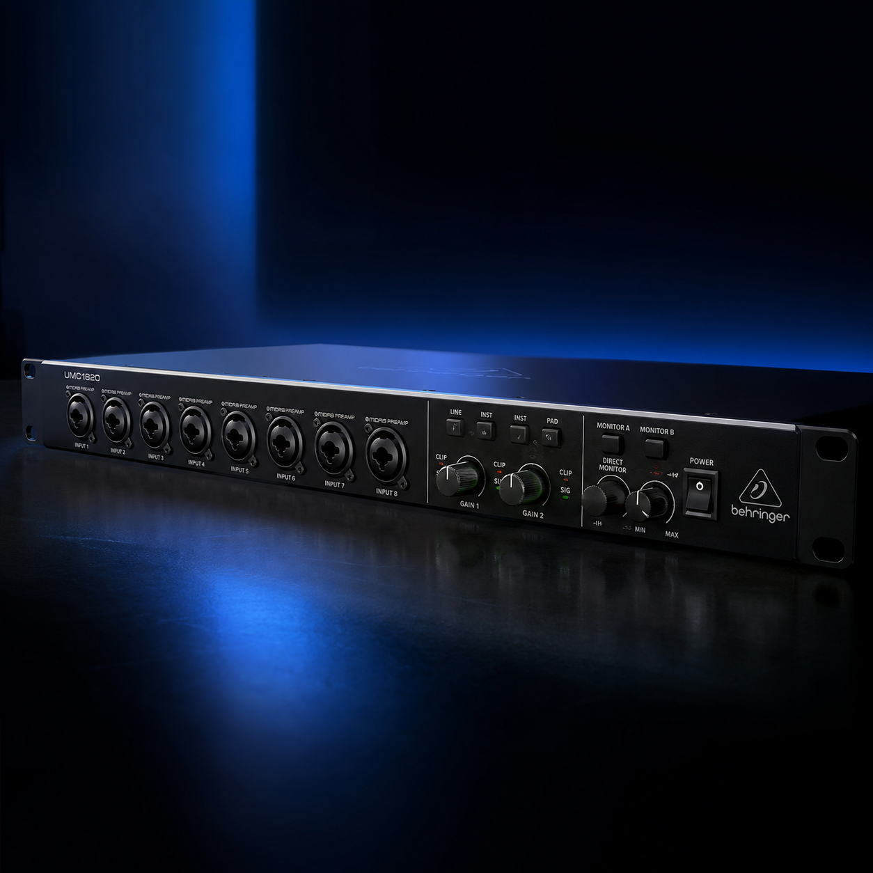 Behringer UMC1820 for recording