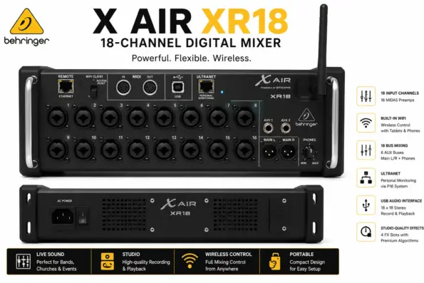 Behringer-X-AIR-XR18-18-Channel