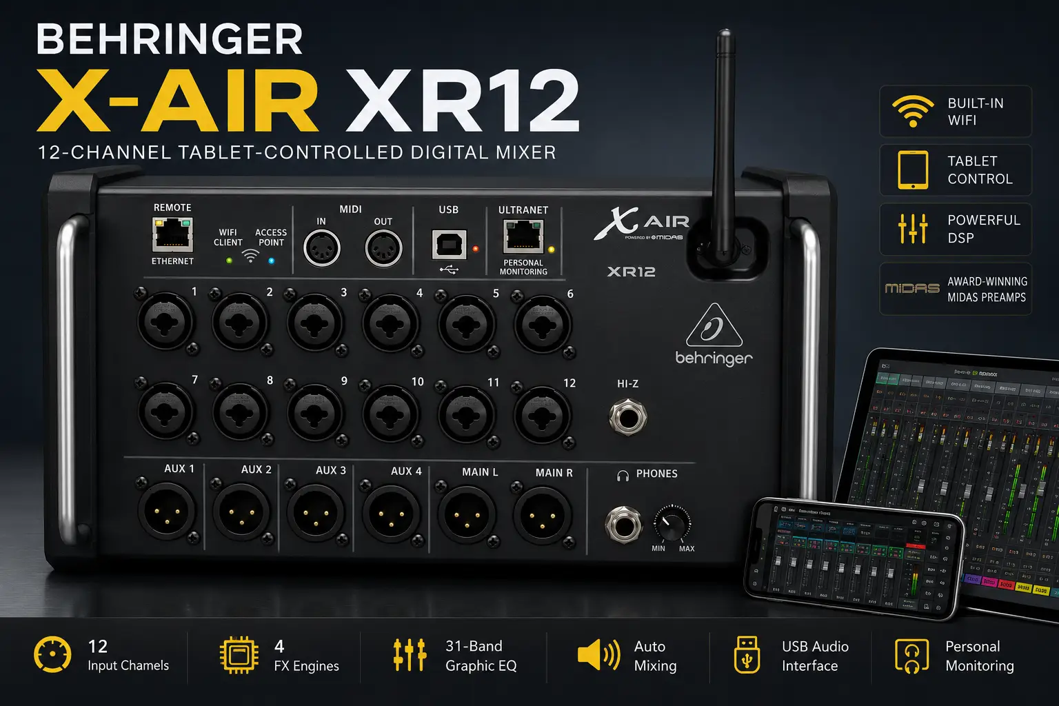 Behringer-X-Air-XR12