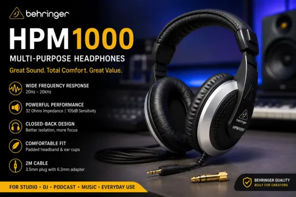 Behringer HPM1000 Headphones