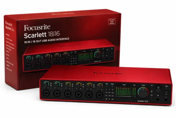 Scarlett 18i16 audio interface
