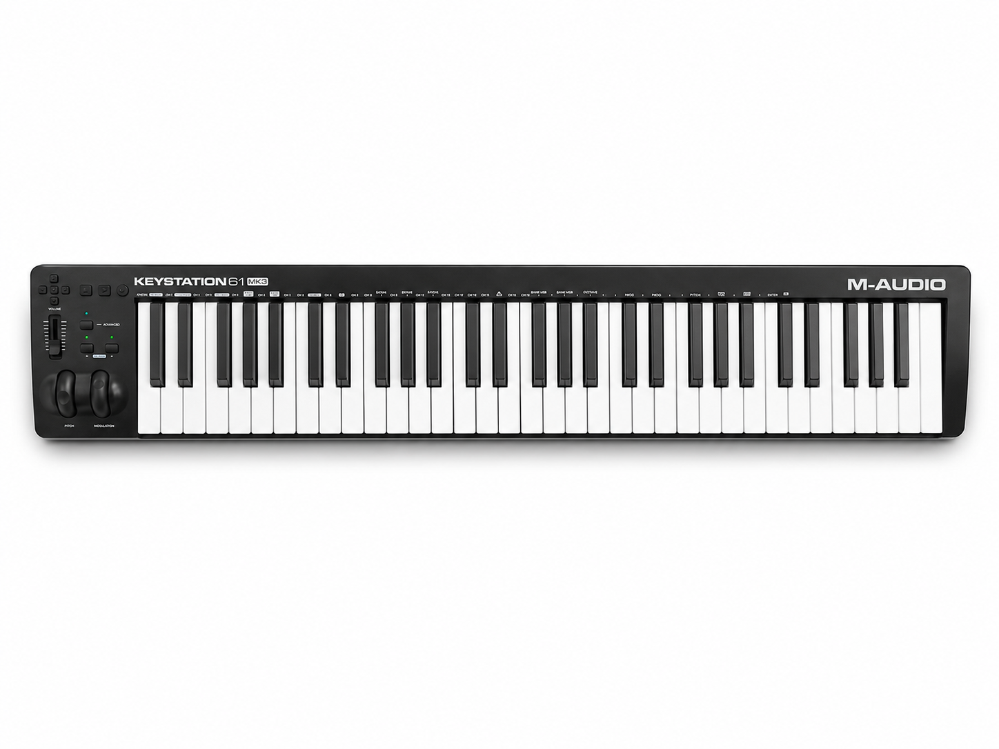 M-Audio Keystation 61 MK3 – A Powerful MIDI Keyboard for Serious Music Creators 16 M-Audio Keystation 61 MK3 USB Keyboard