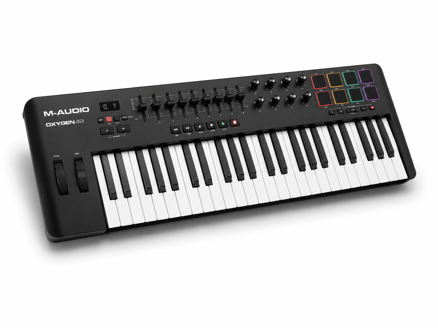 Why the M-Audio Oxygen 49 Is One of the Best MIDI Controllers for Modern Music Production 17 M-Audio Oxygen 49 USB MIDI Controller