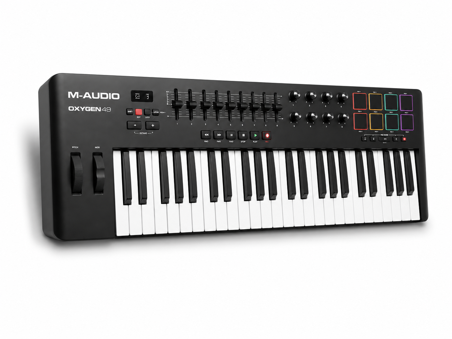 Why the M-Audio Oxygen 49 Is One of the Best MIDI Controllers for Modern Music Production 13 M-Audio Oxygen 49 For Sale