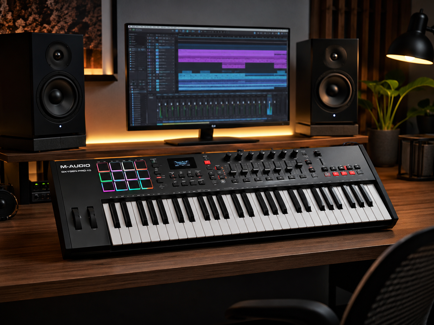 M-Audio Oxygen Pro 49 keyboard