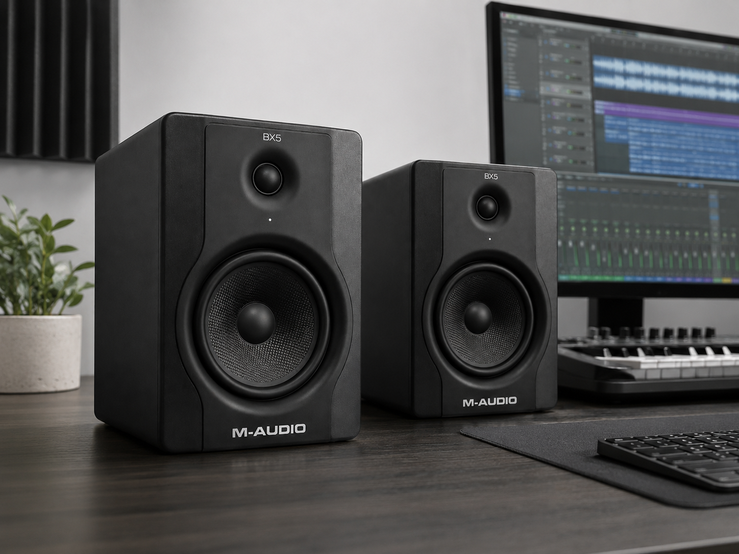 M-Audio BX5 D2 Studio Monitor – The Smart Choice for Home and Professional Studios 10 M-Audio BX5 D2 Studio Monitor