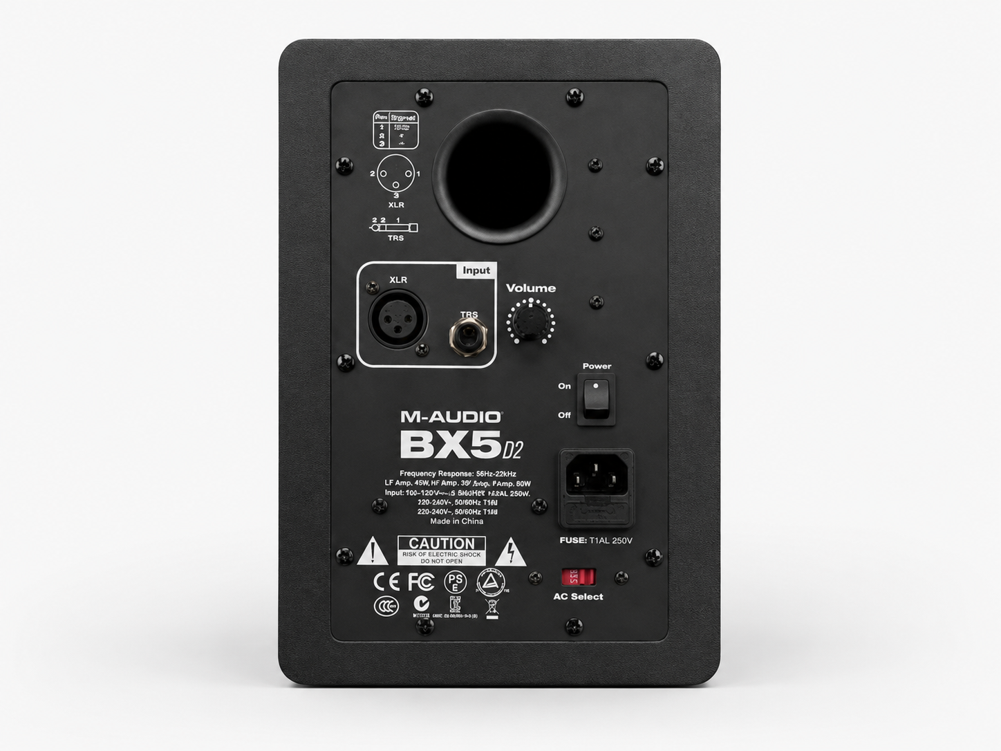 M-Audio BX5 D2 Studio Monitor – The Smart Choice for Home and Professional Studios 15 M audio BX5D2 active monitor