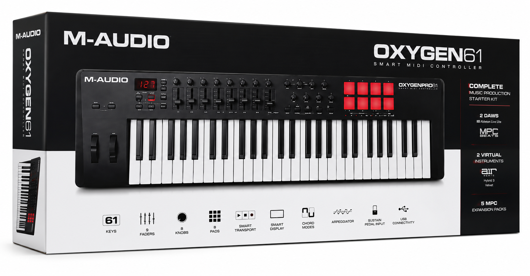 MIDI M-Audio Oxygen Pro 61