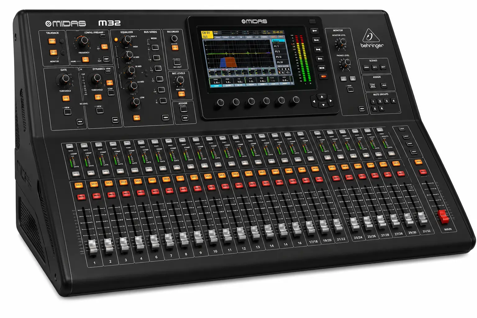 Behringer Midas M32 Digital Mixer – Professional Digital Console for Churches, Live Sound and Studio Recording 16 Midas M32 price in Kenya