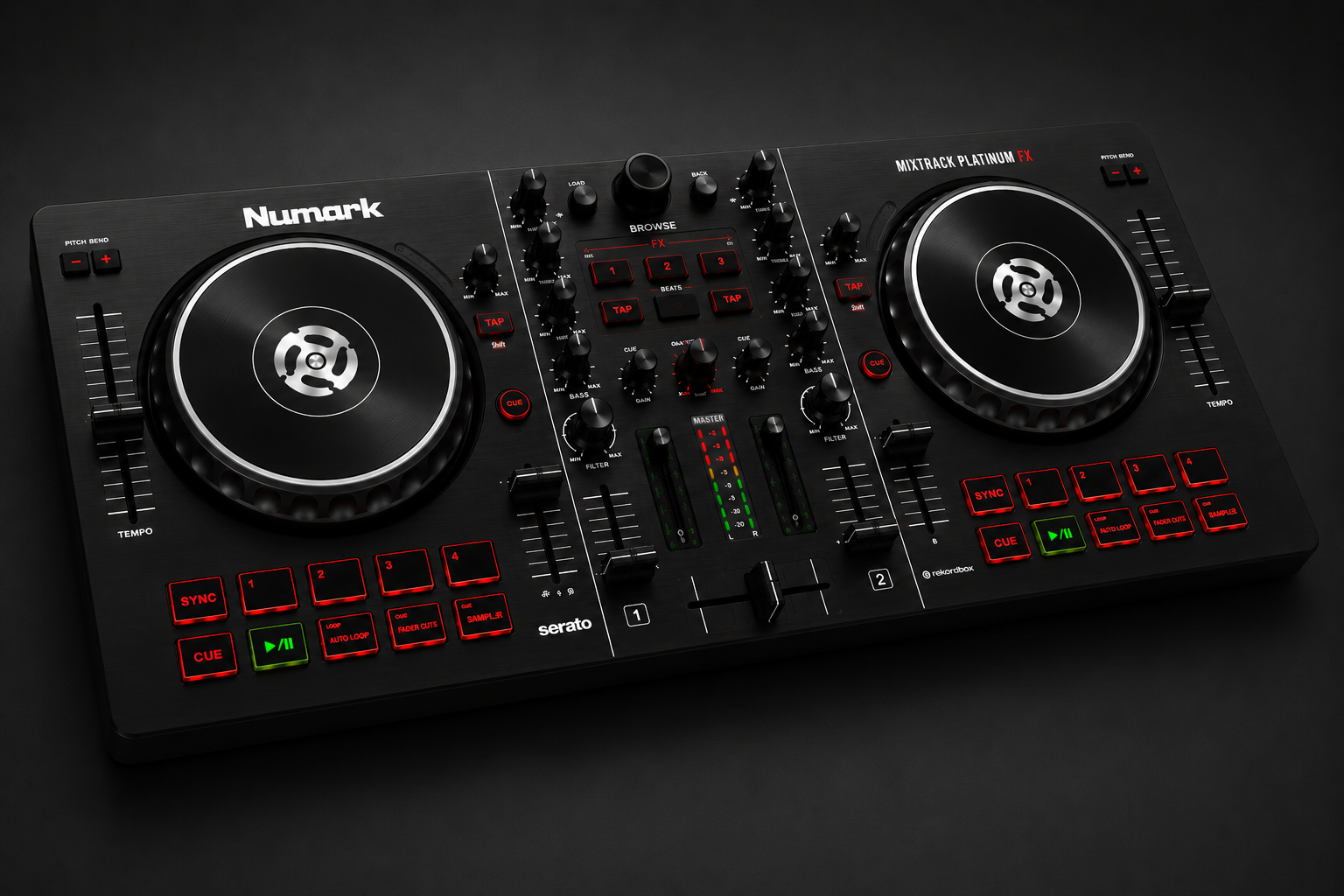 Numark Mixtrack Platinum FX Price In Kenya – Best DJ Controller for Creative Mixing 14 Numark Mixtrack Platinum FX Kenya