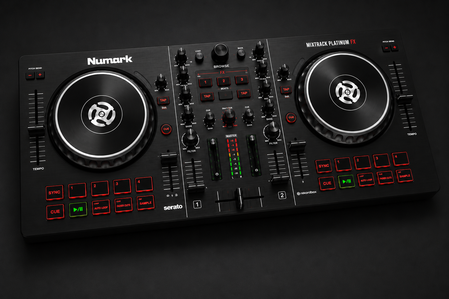 Numark Mixtrack Platinum FX Price In Kenya – Best DJ Controller for Creative Mixing 11 Numark Mixtrack Platinum FX Price Kenya