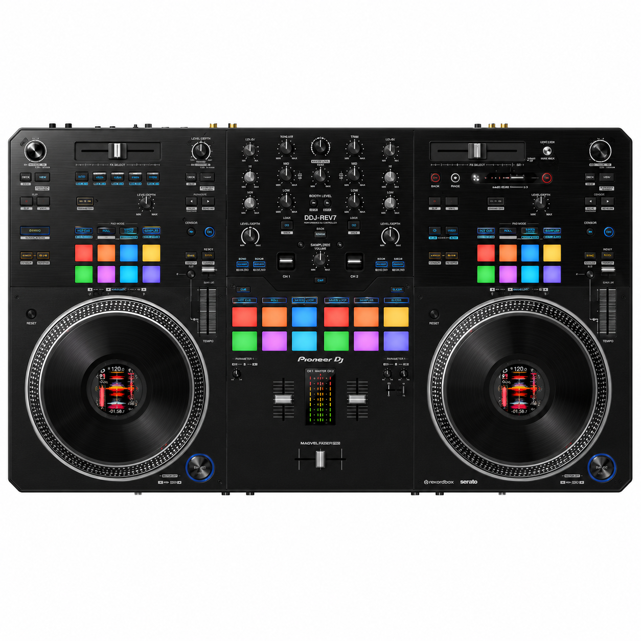 Pioneer DDJ-REV7 DJ Controller in Kenya: Professional Scratch Performance for Serious DJs 10 Pioneer DDJ-REV7 professional DJ controller