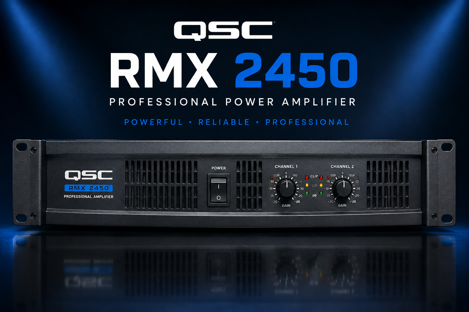 QSC RMX 2450 Price in Kenya – Professional Power Amplifier for Churches, DJs and Live Events 5 QSC RMX 2450 Price in Kenya