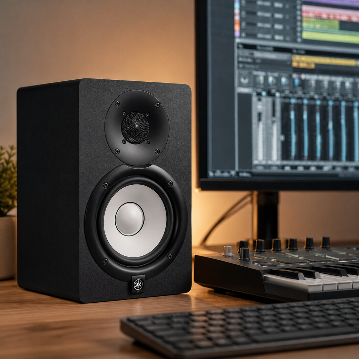 Yamaha HS5 Bi-Amplified Nearfield Studio Monitor in Kenya: Compact Accuracy for Serious Studio Work 10 Yamaha HS5 powered monitor