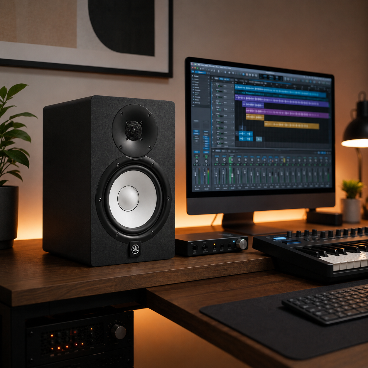 Yamaha HS7 6.5-Inch Powered Studio Monitor in Kenya: A Smart Studio Upgrade for Clear Mixing 8 Yamaha HS7 studio monitor