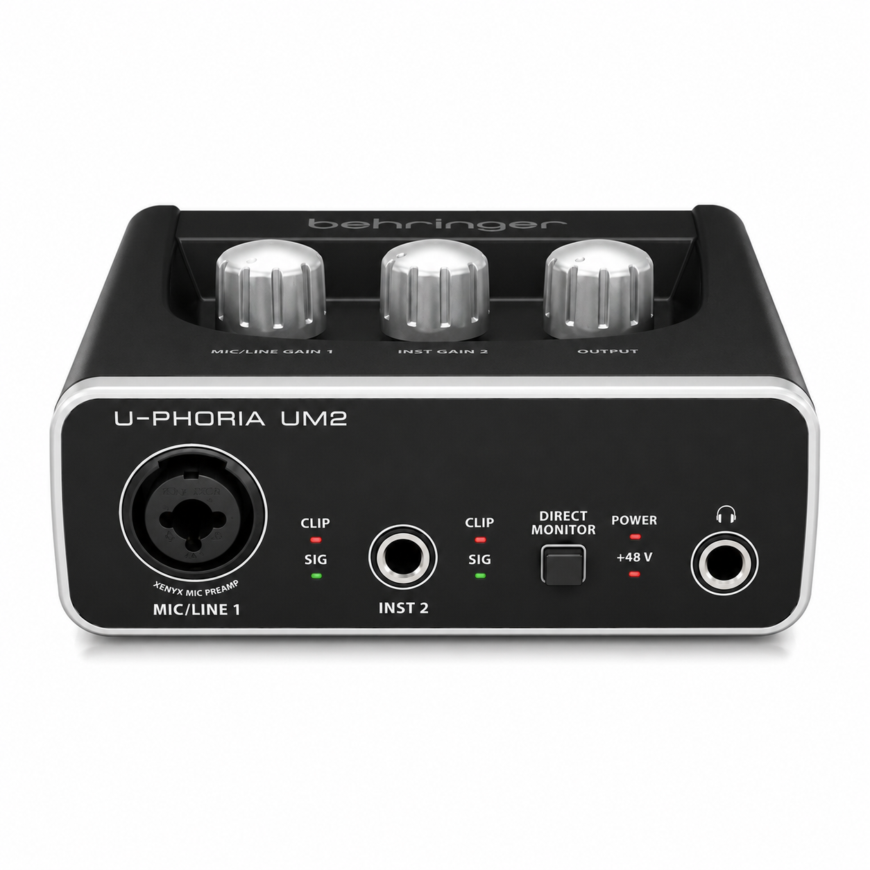 Behringer UM2 Price in Kenya – Affordable Soundcard for Podcasting, Vocals and Home Studio Recording 6 Behringer U-Phoria UM2 Soundcard