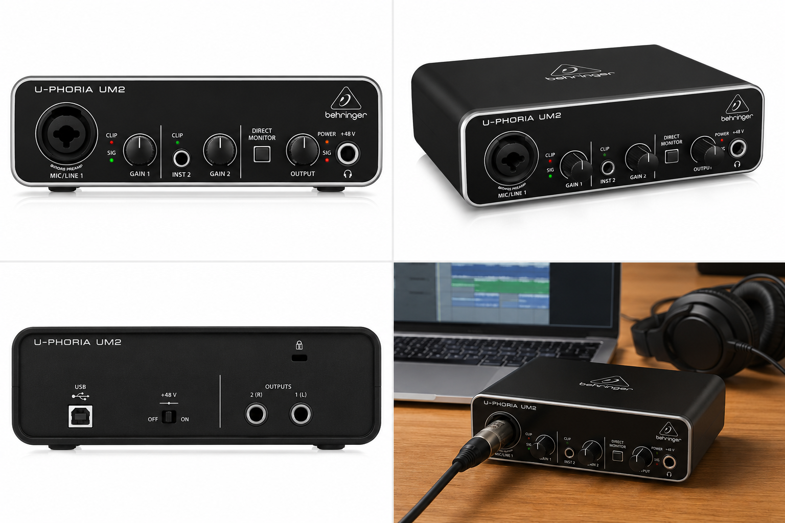 Behringer UM2 Price in Kenya – Affordable Soundcard for Podcasting, Vocals and Home Studio Recording 7 Behringer UM2 Audio Interface