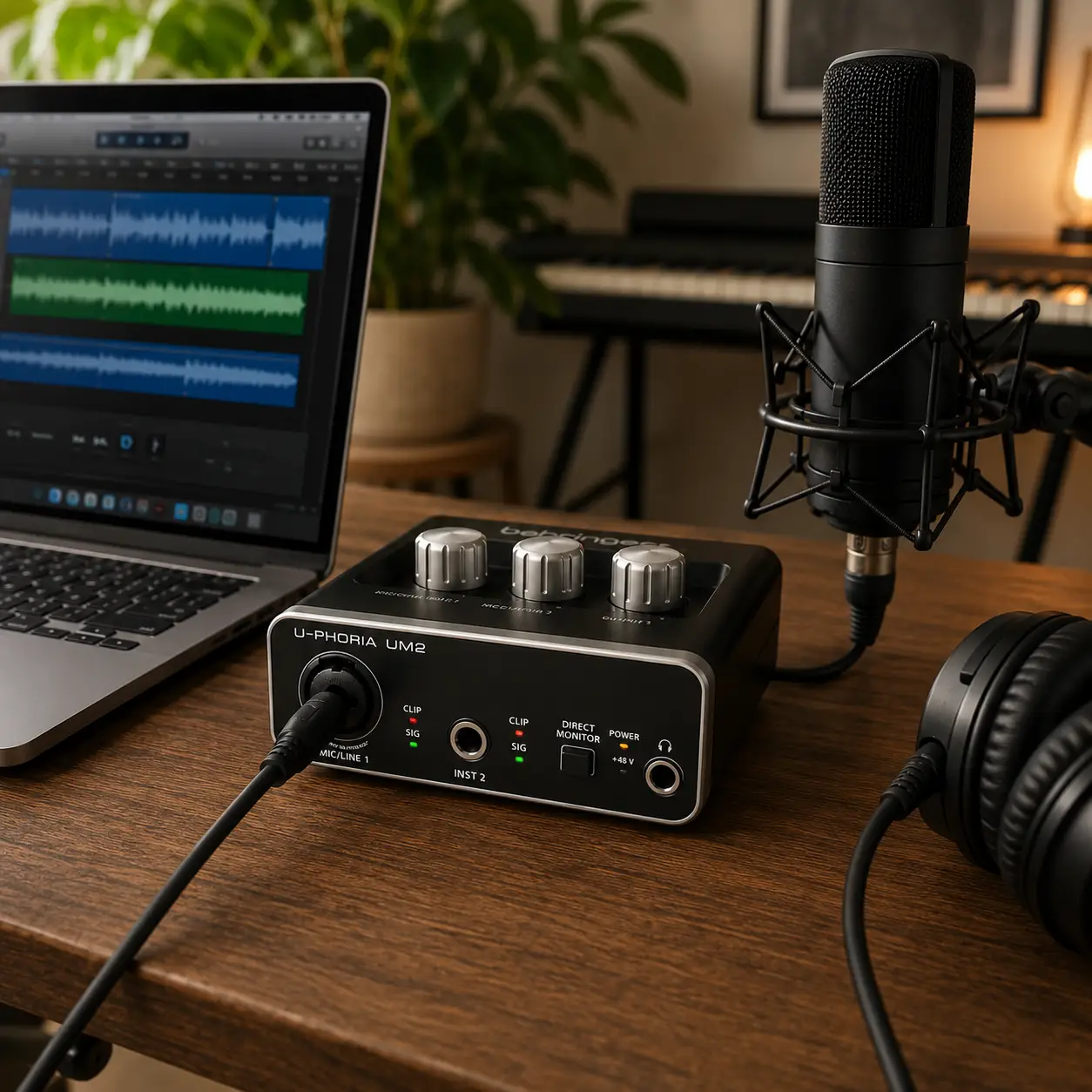 Behringer UM2 Price in Kenya – Affordable Soundcard for Podcasting, Vocals and Home Studio Recording 5 Behringer UM2 Price in Kenya