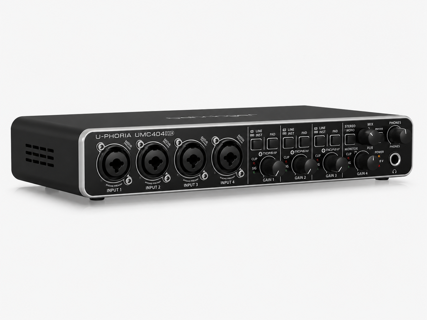 Behringer UMC404HD Price In Kenya – Professional 4x4 USB Audio Interface for Creators 7 Behringer UMC404HD for Podcasting