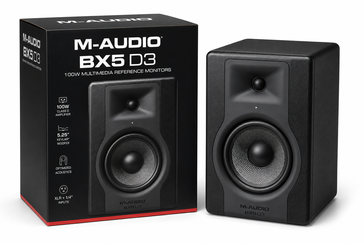 M-Audio BX5 D3 Powered Studio Reference Price In Kenya – Compact Studio Monitor for Producers 14 Buy M-Audio BX5 D3 Kenya