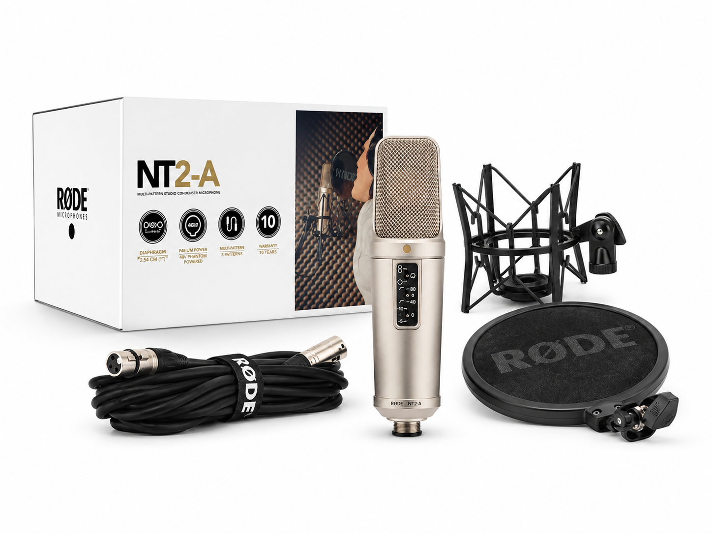 Rode NT2-A Condenser Microphone: One Microphone for Vocals, Instruments, Podcasts and Professional Studio Production 11 Buy Rode NT2-A Kenya