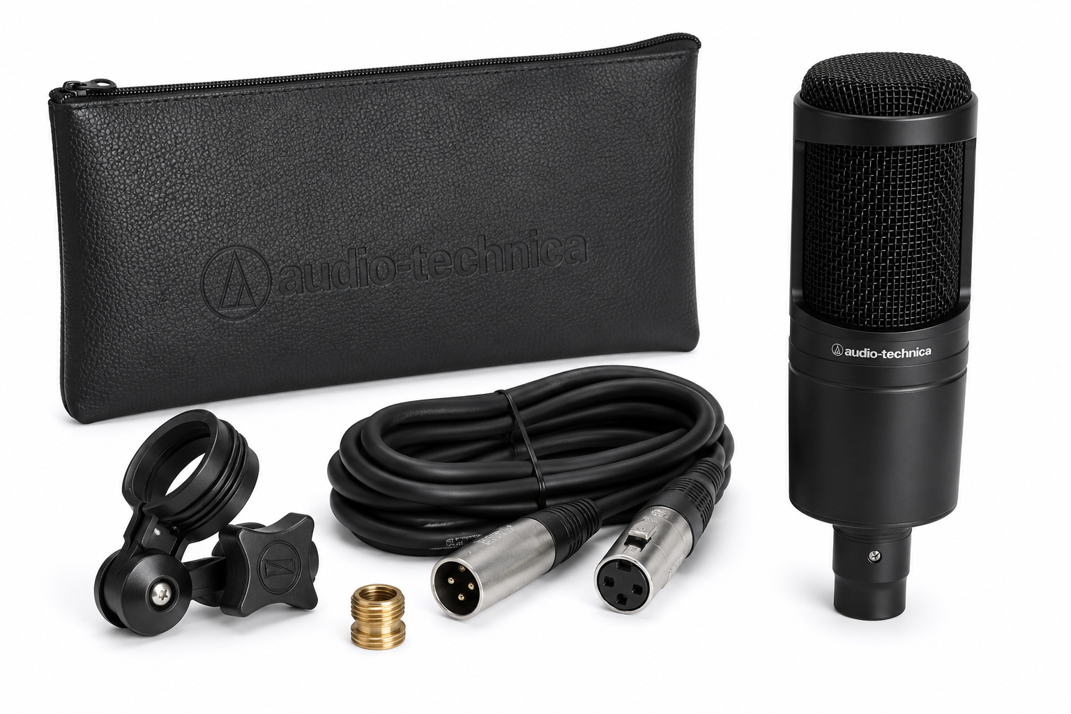 Audio Technica AT2020 Cardioid Condenser Microphone Price In Kenya – Studio Mic for Vocals, Podcasting and Recording 15 Original Audio Technica AT2020 Kenya