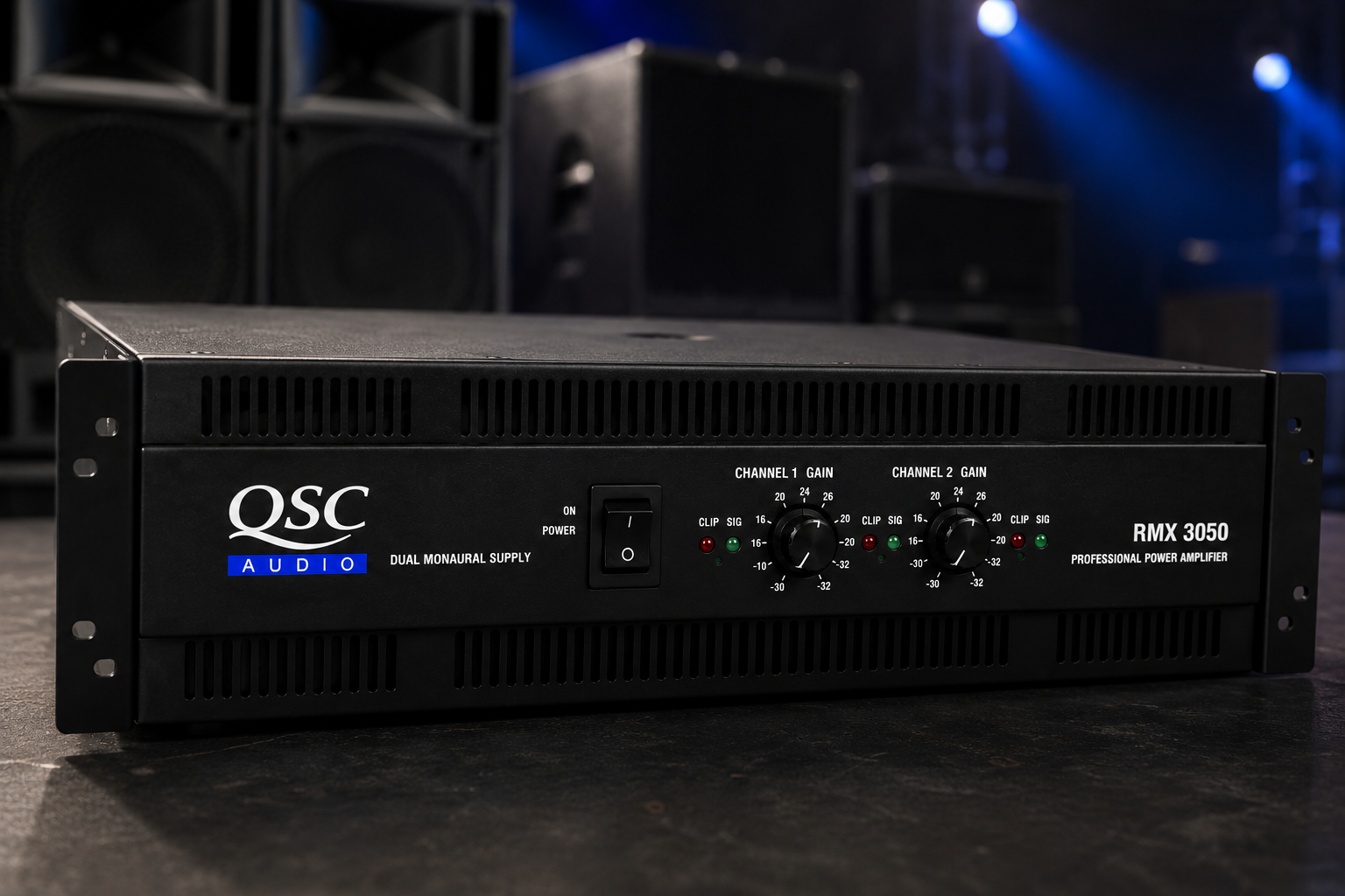 QSC RMX 3050 Price In Kenya – Powerful Amplifier for Churches, DJs and Live Events 7 QSC Power Amplifier Kenya