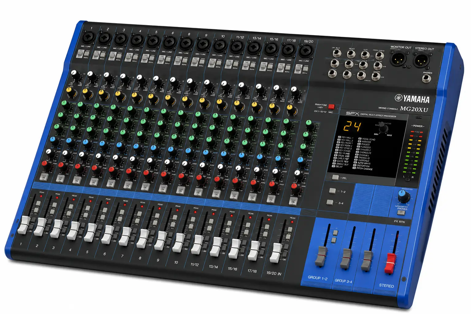 Powerful Reasons to Choose the Yamaha MG20XU Mixer 12 Yamaha MG20XU 6 Bus Mixer