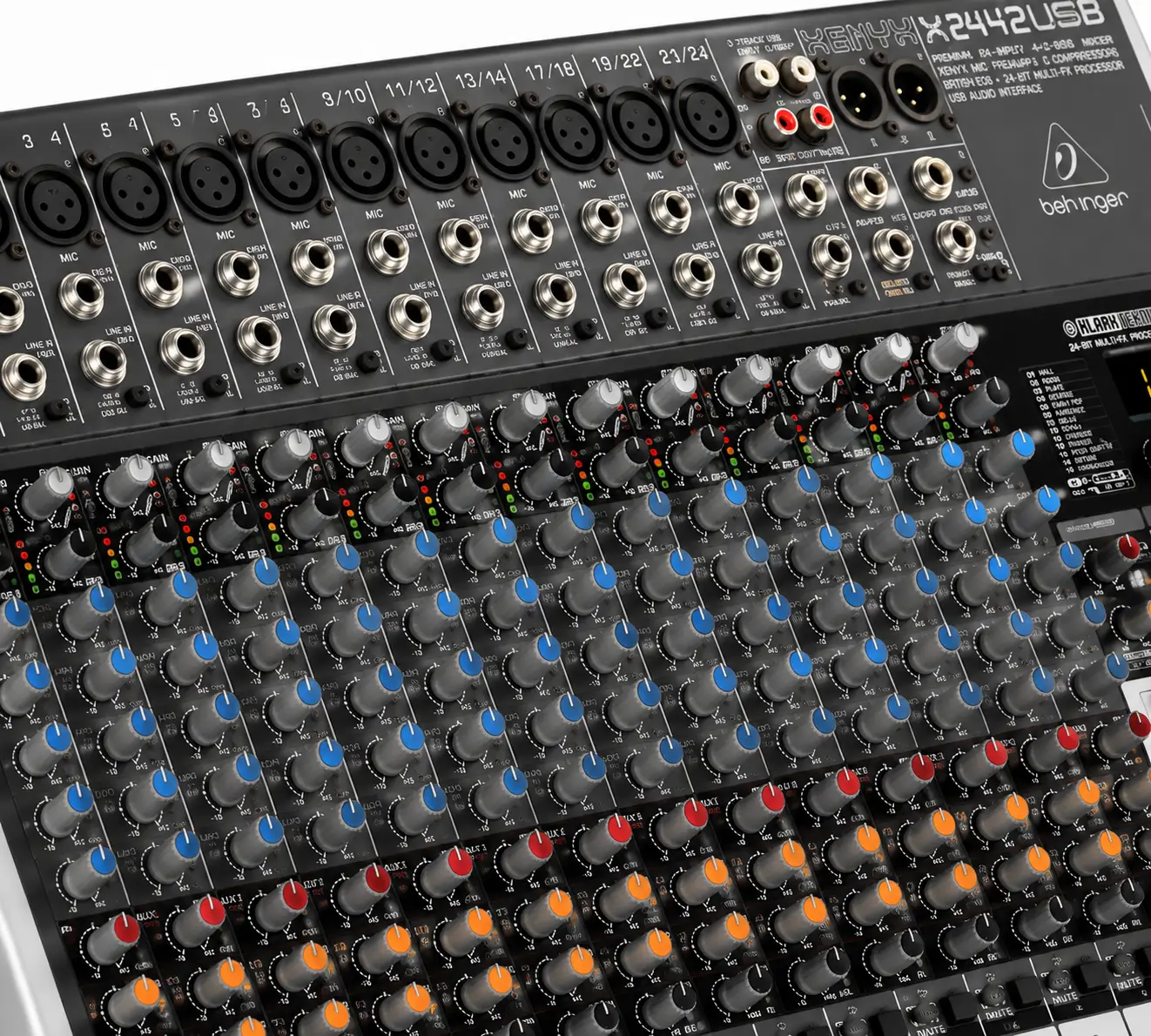 Behringer X2442USB Mixer for Churches, Studios and Live Sound 9 Behringer X2442USB mixer
