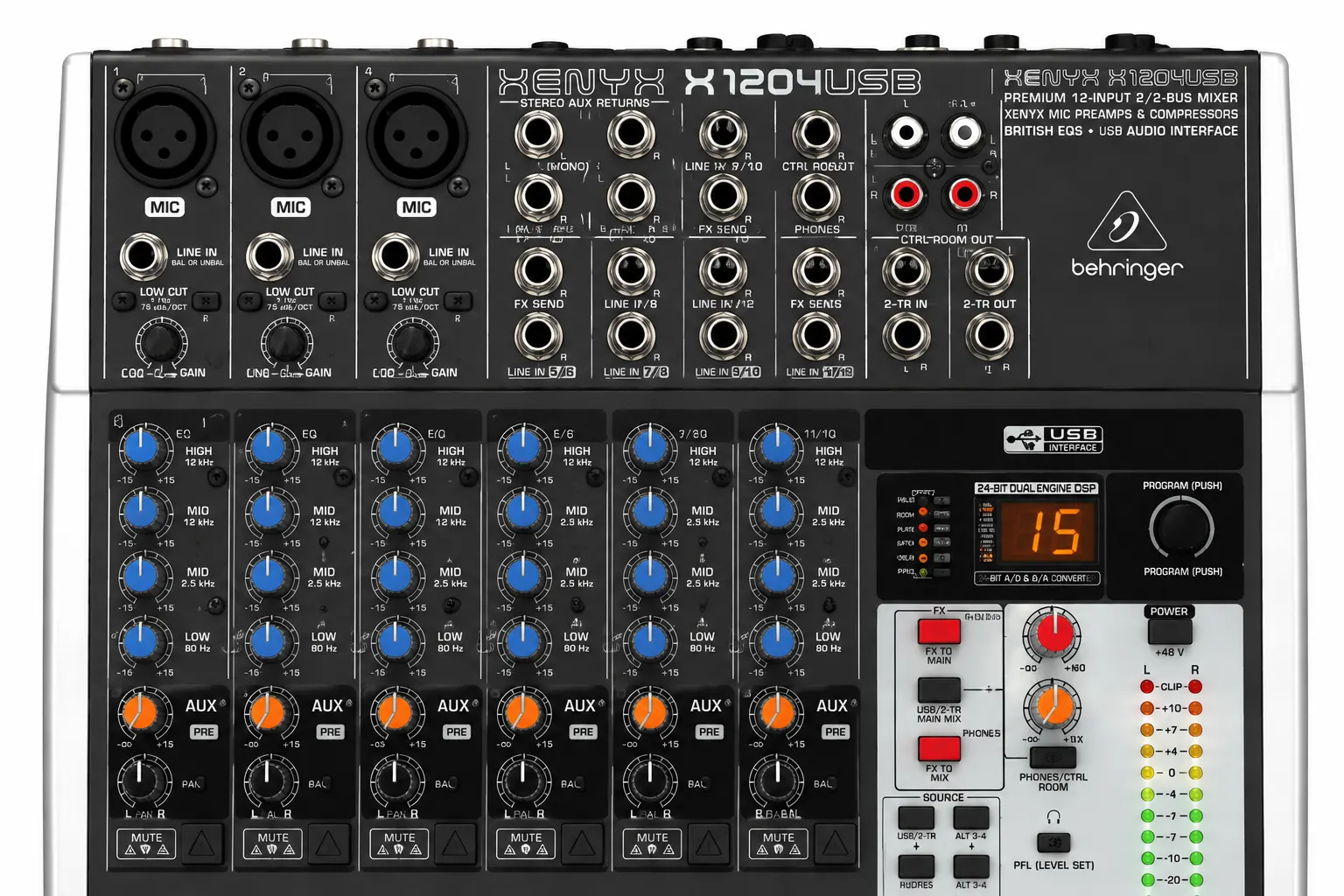 Behringer Xenyx X1204USB Kenya 16 Behringer Xenyx X1204USB mixer