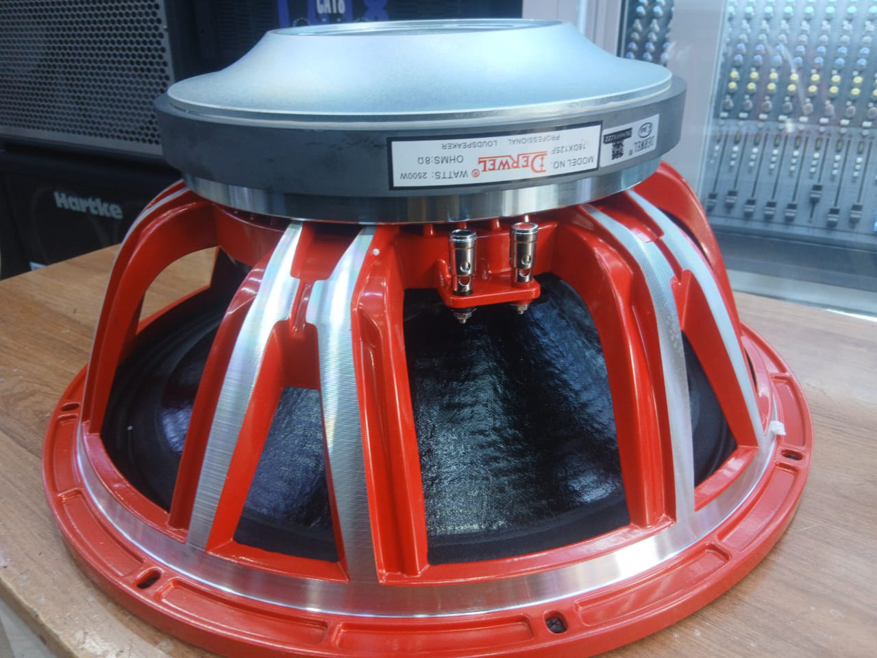 Derwel 18DX125F Speaker Kenya for Professional Bass 8 Derwel 18DX125F speaker Kenya