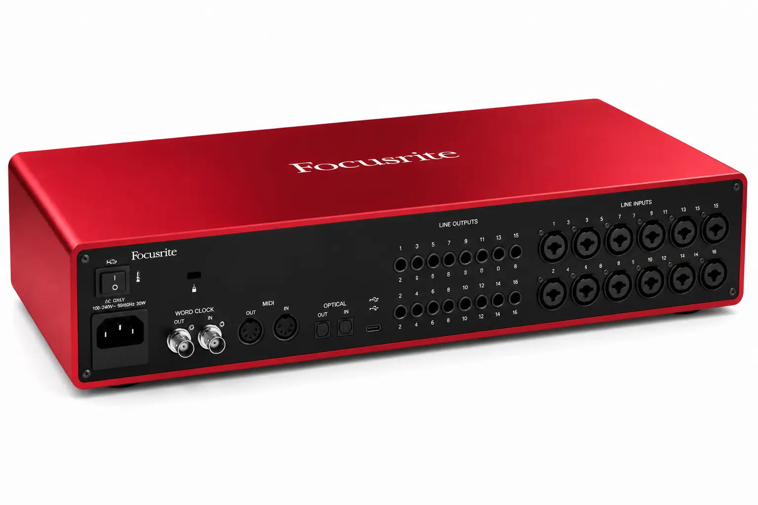 Focusrite Scarlett 16i16 4th Gen USB Audio Interface – Flexible Studio Interface for Producers, Podcasters and Streamers 9 Focusrite Scarlett 16i16 studio interface