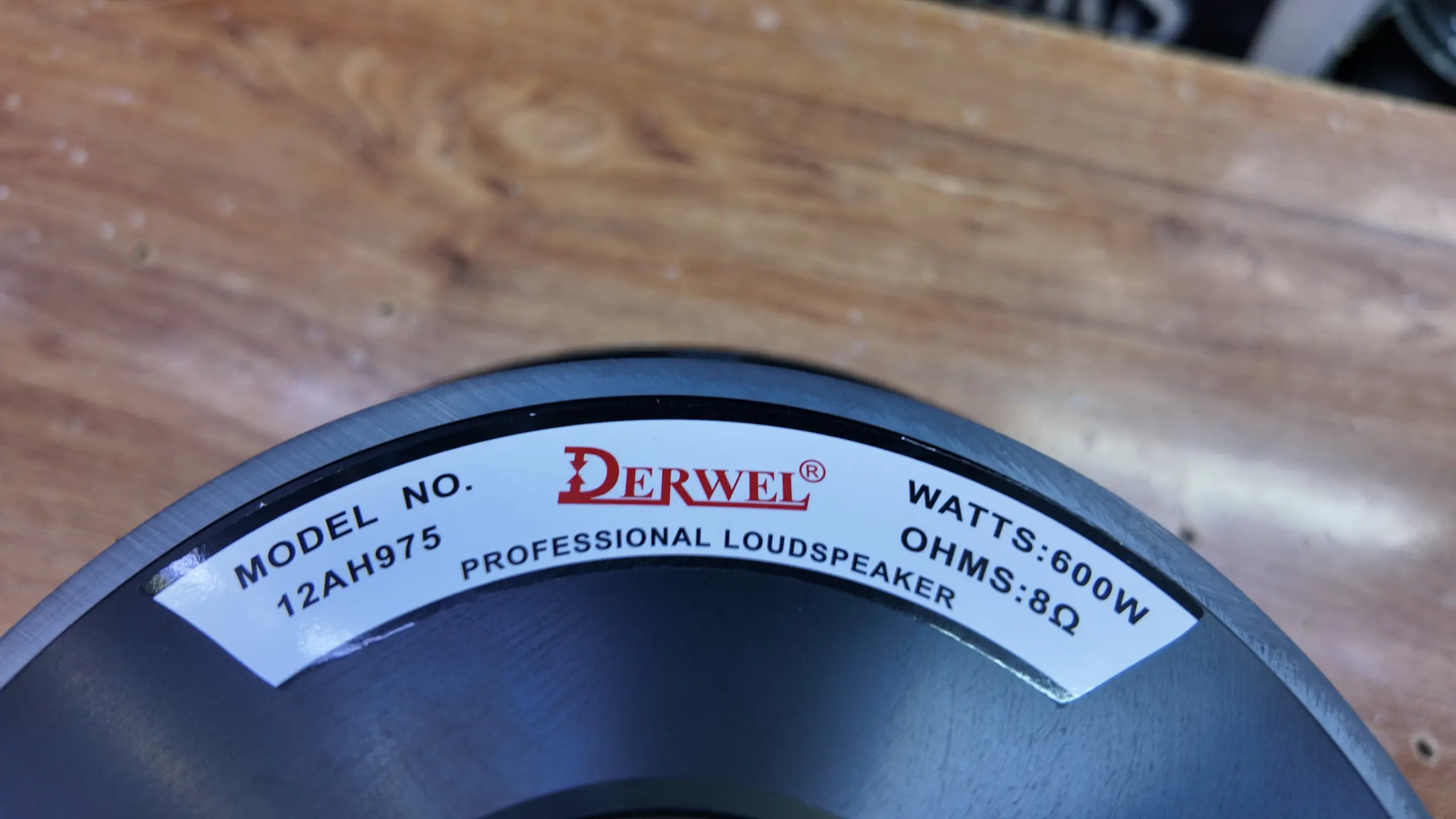 Derwel 12AH975 Speaker Kenya – 12-Inch 600W Driver for Sound System Repairs 16 PA speaker driver Kenya